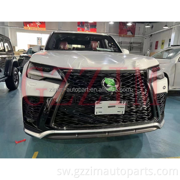 Mbele ya Bumper Grille kwa Uboreshaji wa LX600 hadi toleo la F-Sport